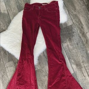 free people cord bell bottoms